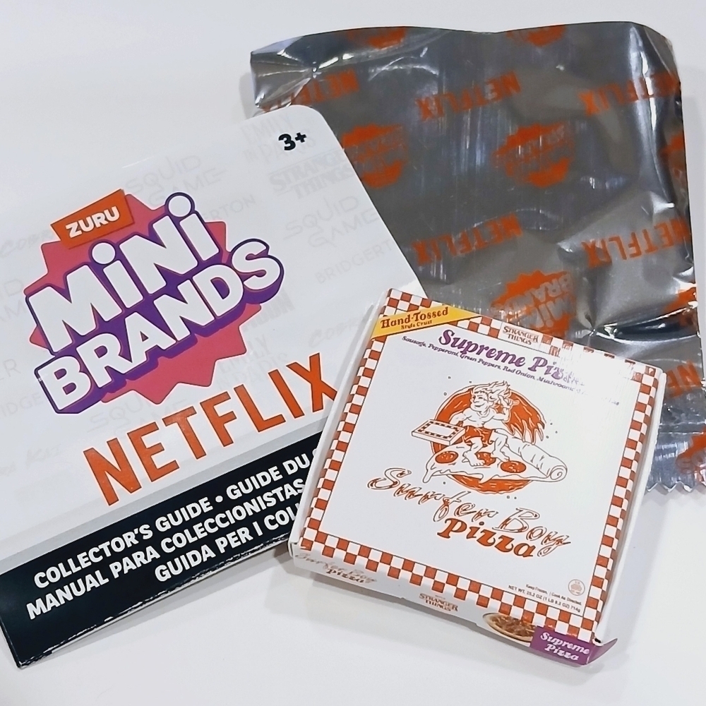 Zuru Mini Brands Netflix Stranger Things Surfer Boy Supreme Pizza